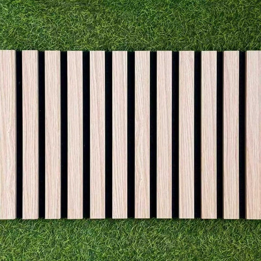 BDA04 (White Oak ) SOUND PROOF ACOUSTIC PANEL (3 Side) - 600×21×2900mm