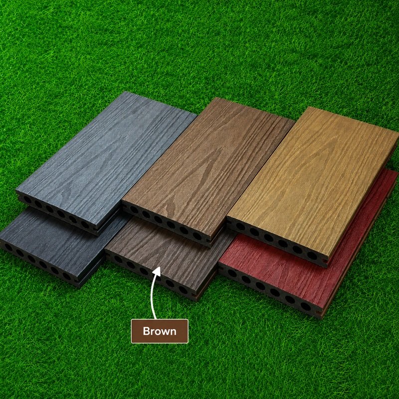 BDD02 Composite Decking (Brown) Co Extrusion – 138x23x5400