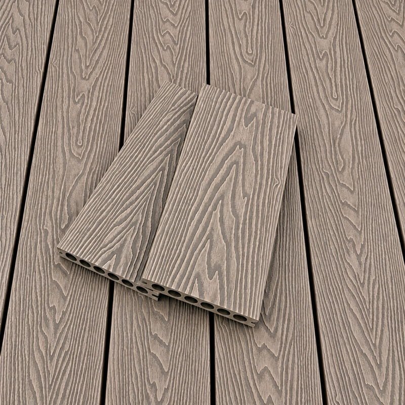BDD08 - Composite Decking (BROWN) 3D – 140x25x5400
