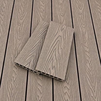 BDD08 - Composite Decking (BROWN) 3D – 140x25x5400