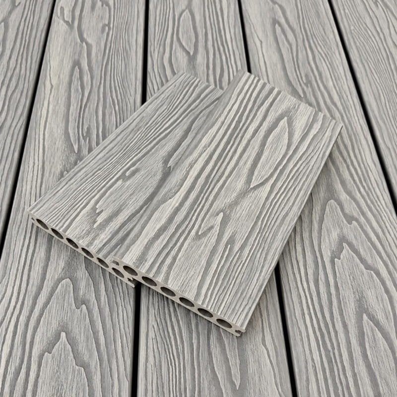 BDD20 3D Embossed Premium Composite Decking (LIGHT GREY) - 140x25x5400