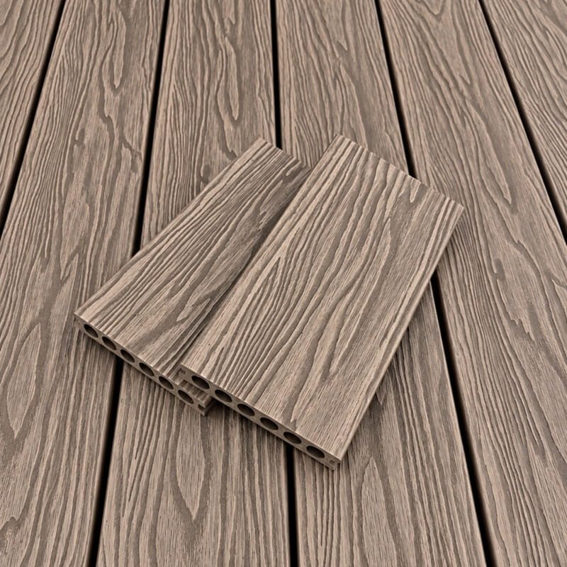 BDD16 3D Embossed Premium Composite Decking (BROWN) - 140x25x5400