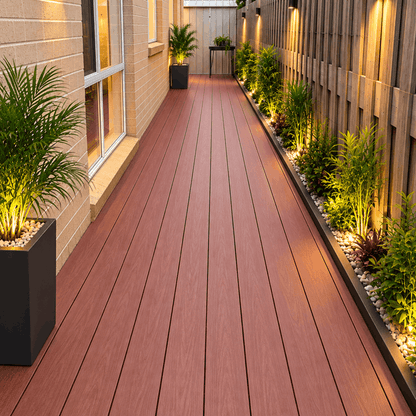 BDD05 Composite Decking (Redwood) Co Extrusion – 138x23x5400