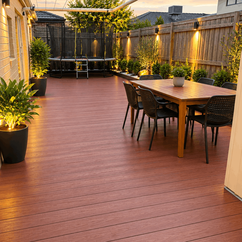 BDD05 Composite Decking (Redwood) Co Extrusion – 138x23x5400