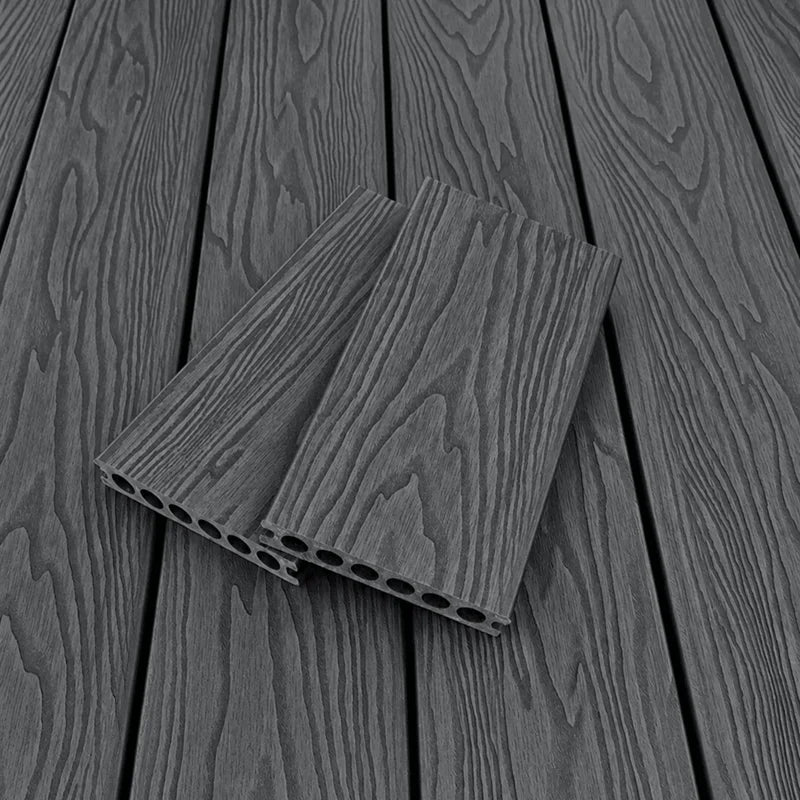 BDD18 3D Embossed Premium Composite Decking (CHARCOAL) - 140x25x5400