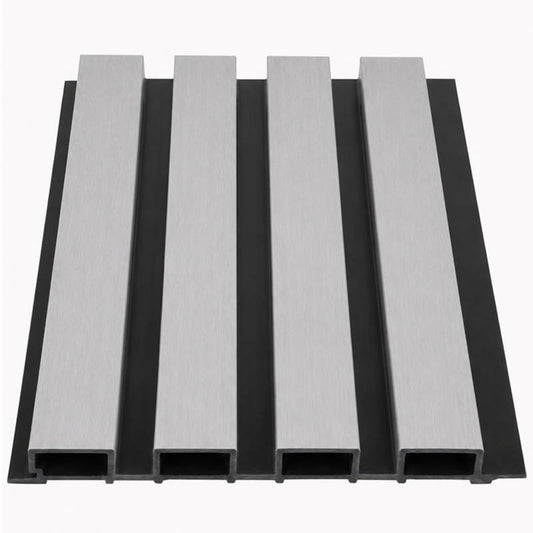 BP07 (Mist Grey) Premium Castellated PVC Composite Wall Panel