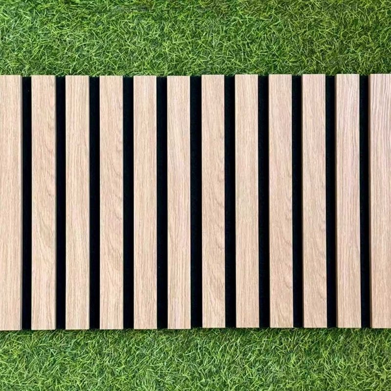 BDA12 (New Oak) Sound Proof Acoustic Panel (3 Side) (600x21x2900MM)