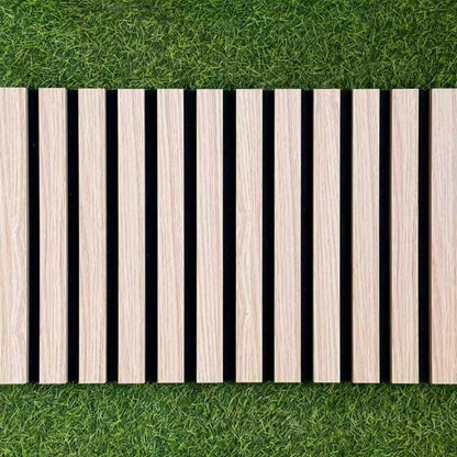BDA04 (White Oak ) SOUND PROOF ACOUSTIC PANEL (3 Side) - 600×21×2900mm