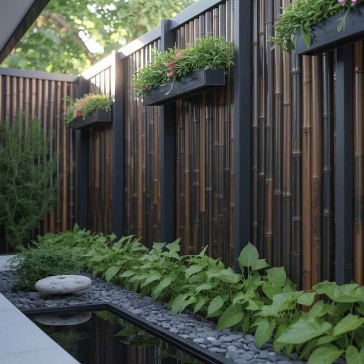 BDB01- Bamboo Fence (1M width length) (1.8m,2m,2.2m,2.4m)