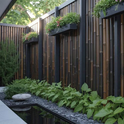 BDB01- Bamboo Fence (1M width length) (1.8m,2m,2.2m,2.4m)
