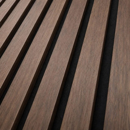 BDA013 (Dark Walnut) Sound Proof Acoustic Panel (3 Side) - 600x21x2900mm
