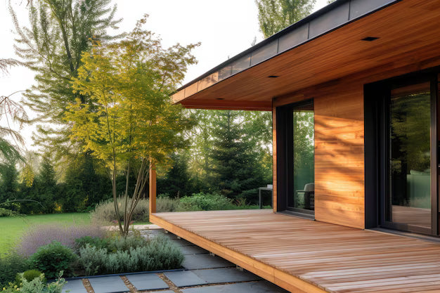 photorealistic-wooden-house