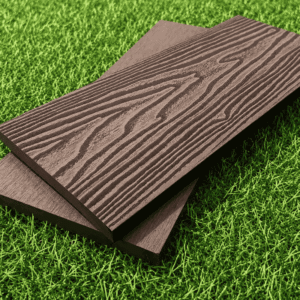 BDD09 3D Embossed Fascia Board (Black & Brown) - 140x25x5400