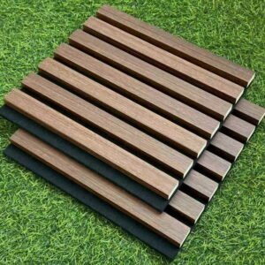 BDA013 (Dark Walnut) Sound Proof Acoustic Panel (3 Side) - 600x21x2900mm