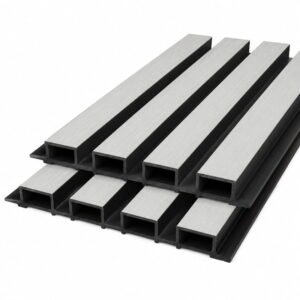 BP07 (Mist Grey) Premium Castellated PVC Composite Wall Panel