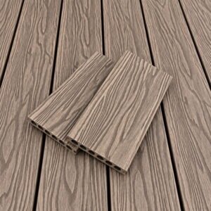 BDD16 3D Embossed Premium Composite Decking (BROWN) - 140x25x5400