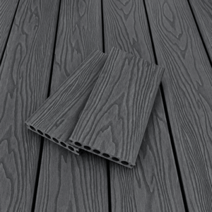 BDD18 3D Embossed Premium Composite Decking (CHARCOAL) - 140x25x5400